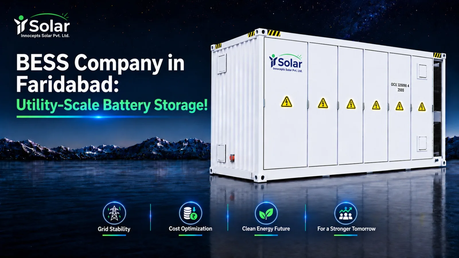BESS Company in Faridabad Utility-Scale Battery Storage!