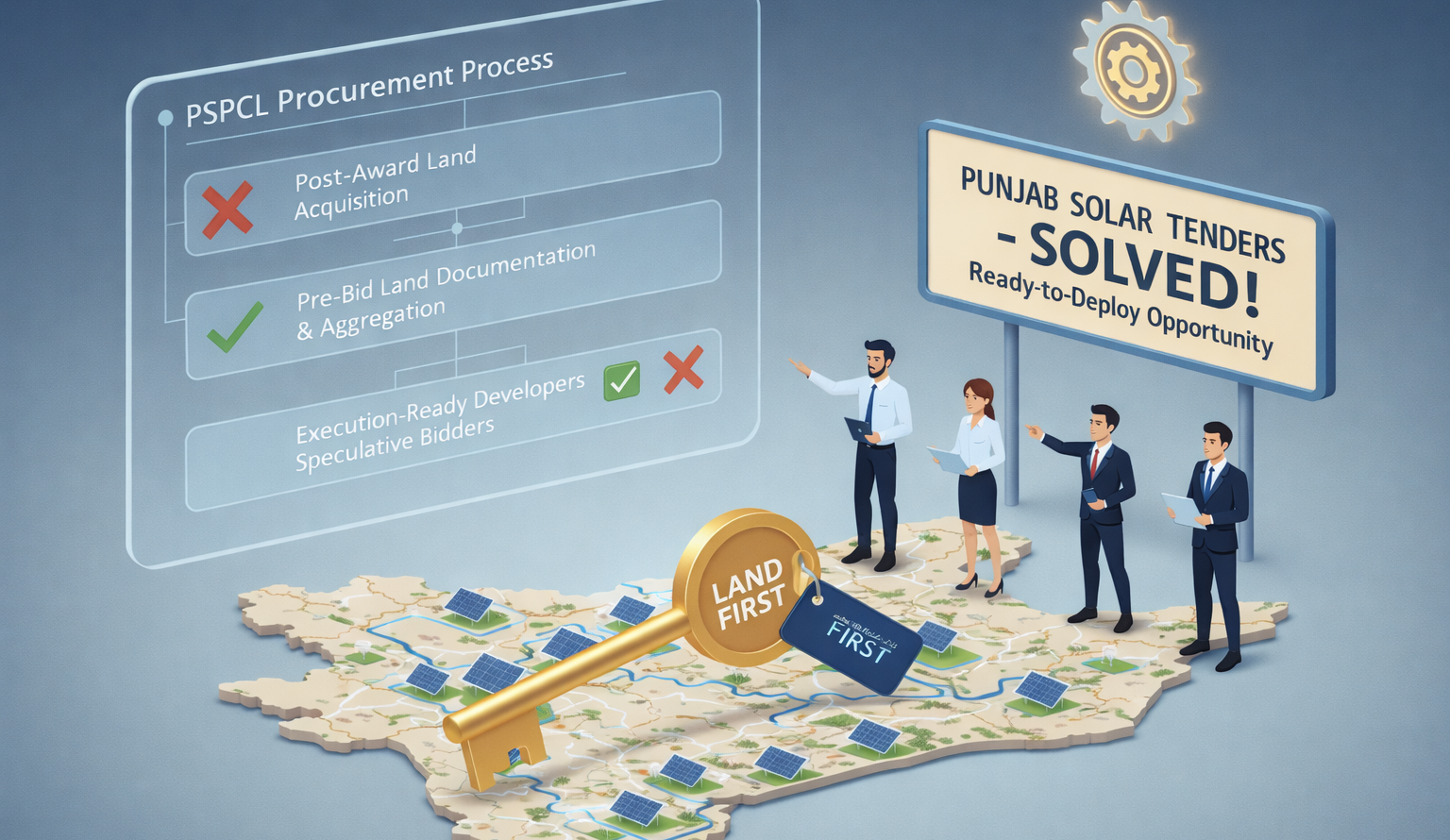 Punjab Solar Tenders Now Demand Land First —We Solved That