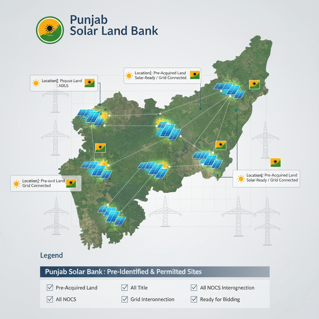 Punjab Solar Tenders Now Demand Land