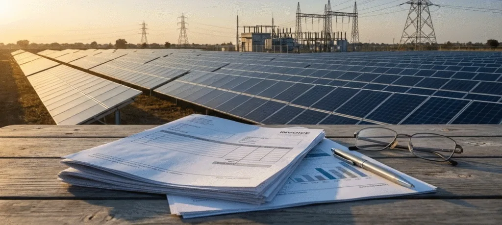 DISCOM Credit Risk in KUSUM-A: Pricing Receivables for Solar