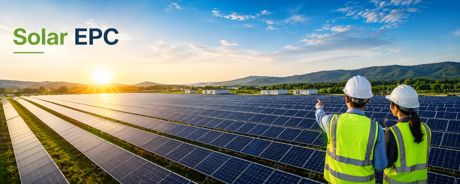 Industrial Solar Background