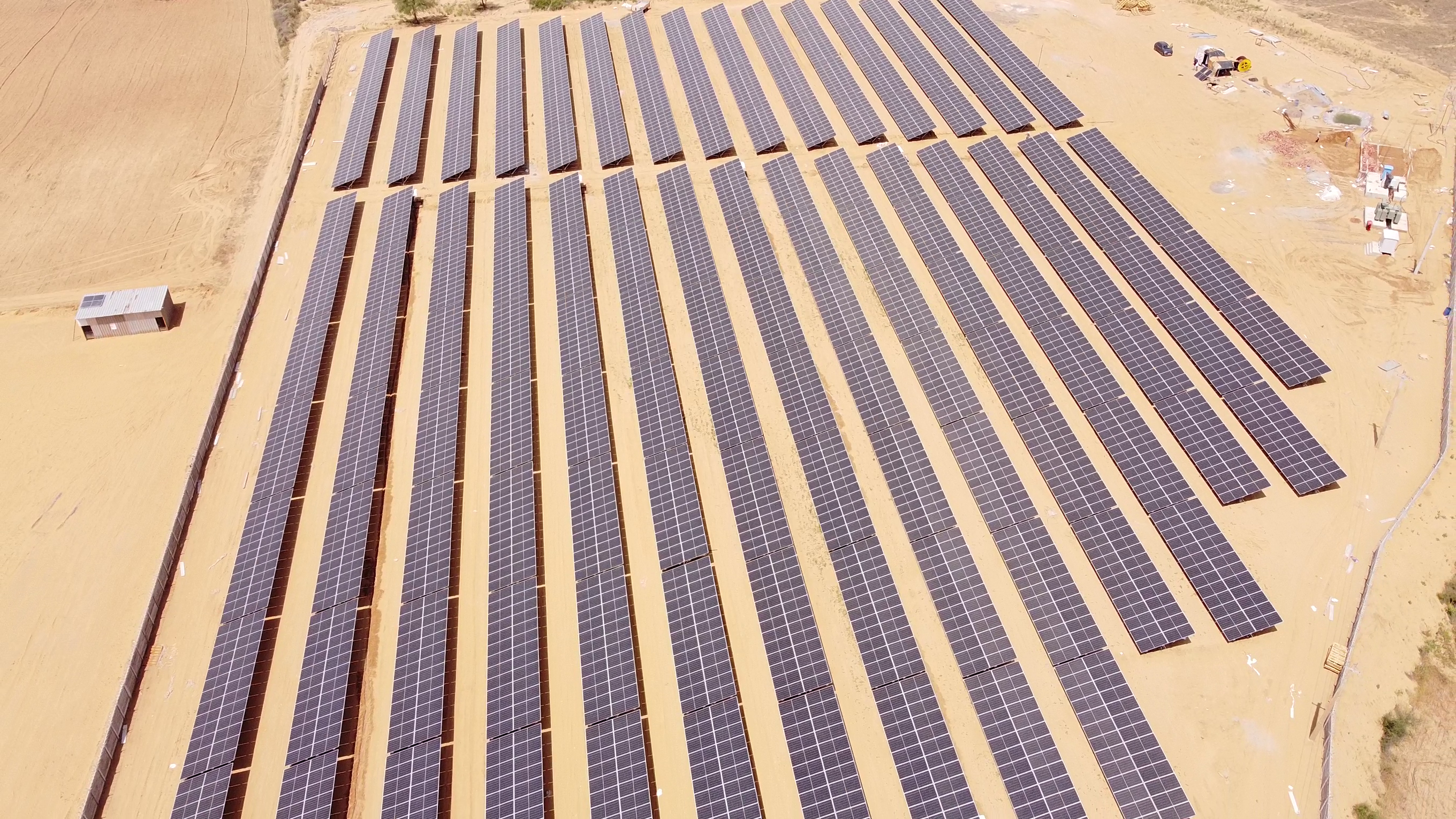 Industrial Solar Background