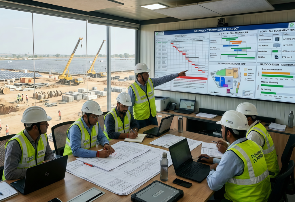 solar project delays