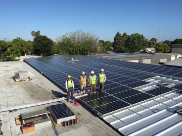 Industrial Solar Rooftop Installation